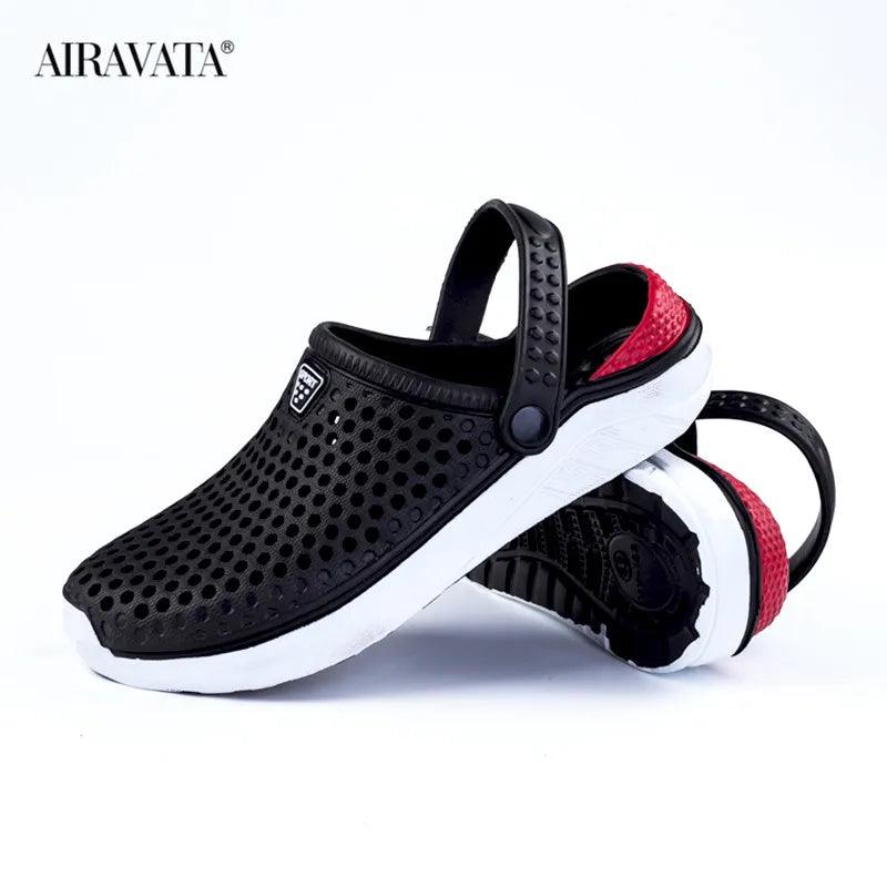 Unisex Summer Beach Sandals Ladies Clogs Slipper Men Flat Anti-Slip Flip Flops for Women - Lojêra