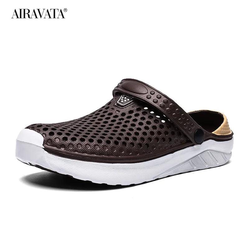 Unisex Summer Beach Sandals Ladies Clogs Slipper Men Flat Anti-Slip Flip Flops for Women - Lojêra